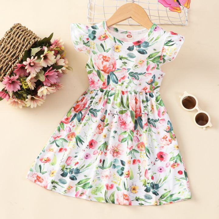 baby-girls-summer-dress-fly-sleeve-cute-flower-floral-print-kids-princess-dresses-children-party-sundress-toddler-casual-clothes