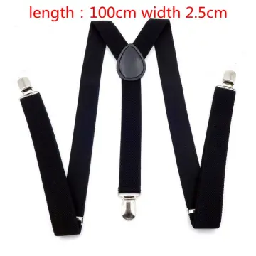 New Fashion Men Women Clip on Suspenders Elastic Y-Shape Back Formal Unisex  Adjustable Braces 