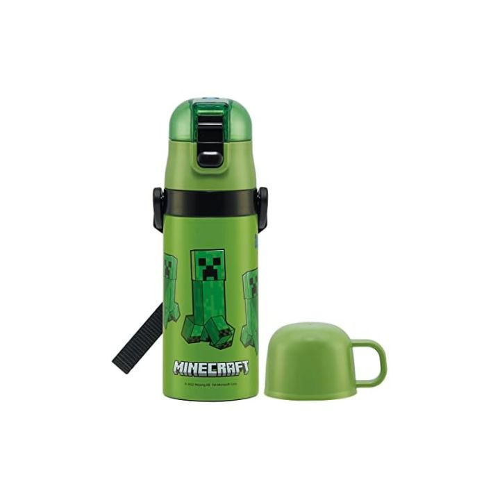 Minecraft, Thermos Stainless Steel Water Bottle - Minecraft