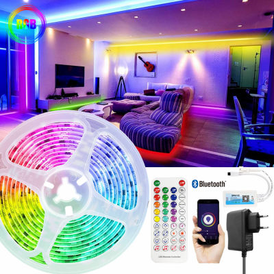 LED Strip Light DreamColor Bluetooth APP Control Rainbow Decoration RGB WS2811 Waterproof Flexible Lampu Led SMD For Living Room