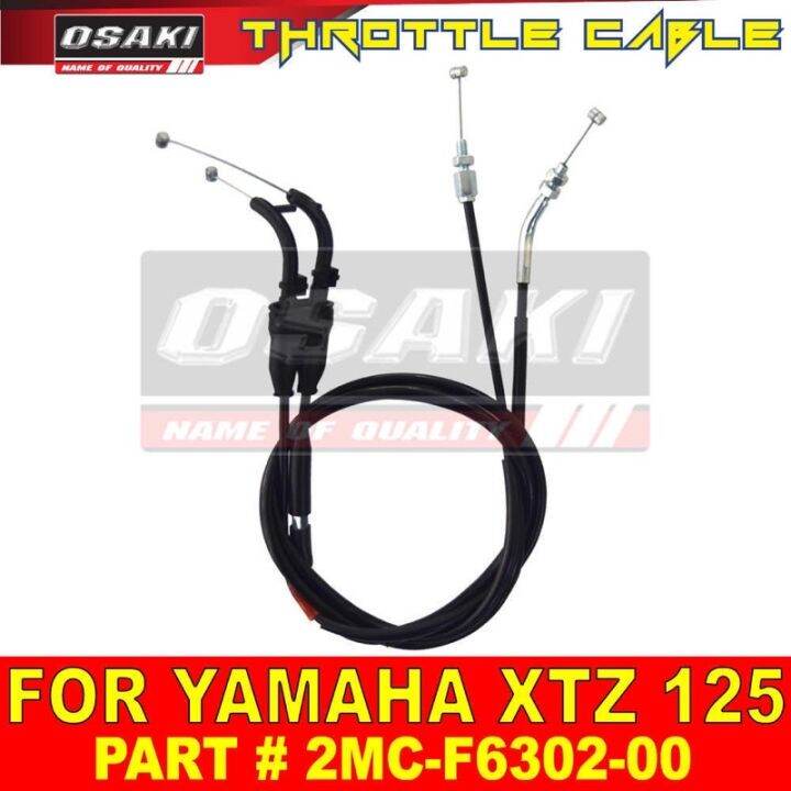 XTZ 125 THROTTLE /CLUTCH CABLE OSAKI Lazada PH