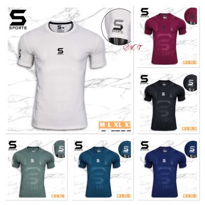เสื้อกีฬาsportแขนสั้น (รุ่น S5541) เสื้อผ้ากีฬาแขนสั้น เสื้อกีฬาชาย เสื้อกีฬาหญิง เสื้อผ้ากีฬา เสื้อใส่เที่ยวสวมใส่สบาย