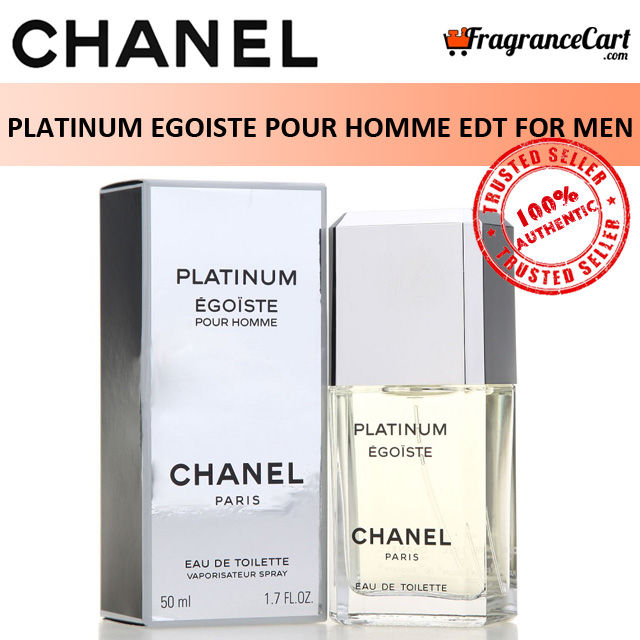 Chanel Platinum Egoiste Pour Homme EDT for Men (50ml) Eau de