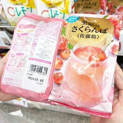 ❤️พร้อมส่ง❤️   ☕️  MITSUI NITTO NORIN TEA CHERRY FLAVOUR 106 G.  ☕️ 🇯🇵 Made in Japan 🇯🇵  น้ำเชอร์รี่ญี่ปุ่น 🔥🔥🔥