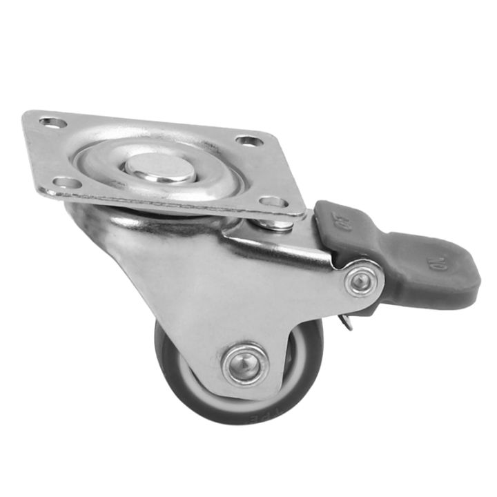 12-pack-1-inch-low-profile-casters-wheels-soft-rubber-swivel-caster-with-360-degree-top-plate-100-lb-total-capacity