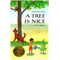 Tree Is Nice โดย Janice May Udry การศึกษาหนังสือภาพภาษาอังกฤษบัตรการเรียนรู้หนังสือนิทานสำหรับเด็กทารกของขวัญเด็ก-hsdgsda