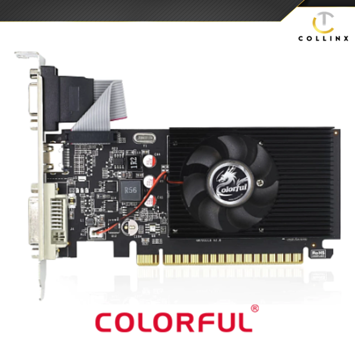 Nvidia GeForce GT 710 Colorful Graphics Card | 64 BIT 2GB DDR3 ...