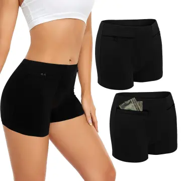 iwmh Women Underwear Cotton Large Size With Zipper Panties High