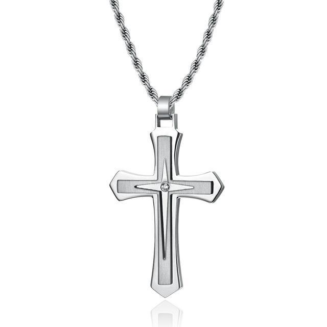 fashionable-double-layer-gold-plated-zircon-cross-necklace-jesus-cross-pendant-hip-hop-necklace-for-men-jewelry-anniversary-gift