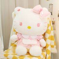 {Lizi ของตกแต่งบ้าน} 20/30ซม. Sanrio ของแท้ Hello Kitty ของเล่นน่ารัก Plush Kawaii Kt ตุ๊กตาผ้ากำมะหยี่แมวหมอนยัดนุ่มพิเศษสำหรับของขวัญวันเกิดเด็ก