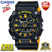 นาฬิกากีฬาผู้ชาย G-Shock GA900 ต้นฉบับ แสดงเวลาคู่ กันน้ำได้ถึง 200 เมตร กันกระแทกได้ โลกเวลา แสง LED อัตโนมัติ รับประกัน 4 ป GA-900A-1A9 (ใหม่แท้)