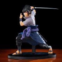 18Cm Banpresto Naruto Shippuden อนิเมะสั่นสะเทือนรูปดาว Uchida Sasuke 18Cm ของขวัญตุ๊กตาขยับแขนขาได้