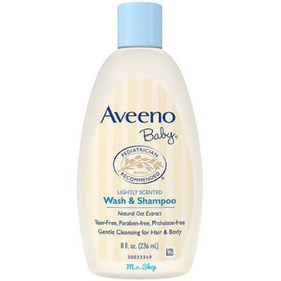 (สินค้านำเข้าไม่มีฉลากไทย) อาวีโน่ เบบี้ วอช แอนด์ แชมพู  aveeno baby wash and shampoo ขนาด532 ml