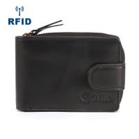 JOYIR Credit Card Id Holders Wallet Genuine Leather Men Business Cards RFID Wallet High Capacity Credit Holder Purse Porte Carte