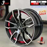 ล้อแม็กขอบ 15x7.0 ET+35 4x100 ล้อแม็กรถเก๋ง ยี่ห้อ JP รุ่น JP Racing#3 ?(ราคาต่อ1วง)? ?*ขายยกชุด4วงเท่านั้น*? ส่งฟรี