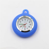 10pcslot silicone watch head face parts for nurse doctor Retractable pocket watches necklace keychain desk gifts accessories