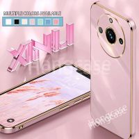 เคสสำหรับ Realme 11 Pro Plus 5G 11Pro Pro + Realme11เคสโทรศัพท์เคสกันกระแทกมือถือฝาหลังชุบหรูหราขอบตรงแบบยืดหยุ่นทั้งหมด