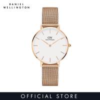 Daniel Wellington Petite Melrose White 28Mm-นาฬิกาสำหรับผู้หญิง-นาฬิกาแฟชั่น-DW Ofiicial-Authentic-Jam Perempuan