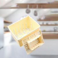 3 PCS Tofu Press-Maker Mold DIY Plastic Mould Homemade Soybean Curd without Cheese Cloth Kitchen Cooking Tool