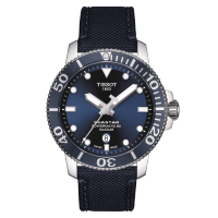 Tissot Seastar 1000 Powermatic 80 ทิสโซต์ ซีสตาร์ 1000 สีน้ำเงิน น้ำเงิน T1204071704101 นาฬิกาสำหรับผู้ชาย