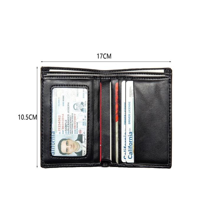 layor-wallet-กระเป๋าสตางค์ชาย-bgorisi-39-s-กระเป๋าสตางค์หนัง-pu-กันขโมยกระเป๋าใส่บัตรเครดิตกันขโมยมีหน้าต่าง-id