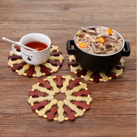 Bamboo Thermal Isolation Mat Bowl Tea Cup Sandpot Mat table mat coasters placemat table mats for dining table