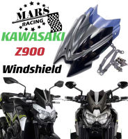 Motorcycle Accessories Sports Windscreen Windshield Viser Visor Wind Deflectors For KAWASAKI Z 900 Z900 2020 2021 kawasaki z900