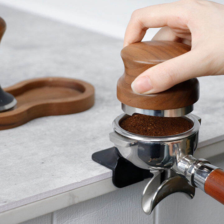Universal Espresso Coffee Tampers Mat Station Press Tampering Holder