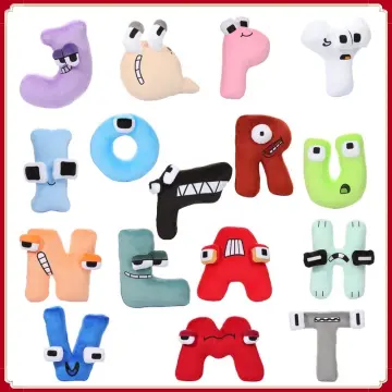 Alphabet Lore Plush Toy Anime Doll Keychain Kawaii 26 English Letters  Stuffed Toys Children Montessori Doll Toy Plush Gifts - AliExpress