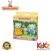 Sylvanian Families Elephant Family / ซิลวาเนียน แฟมิลี่ ครอบครัวช้าง (EBS)