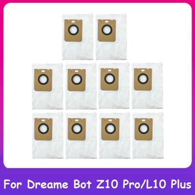 10Pcs Dust Bag Trash Bag for Xiaomi Dreame Bot Z10 Pro / L10 Plus Auto-Empty Robot Vacuum Cleaner Replacement Spare Parts