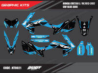 สติ๊กเกอร์วิบาก Honda CRF 250 L ทั้งคัน Graphic kit สติ๊กเกอร์เคลือบเงา สุดคุ้ม