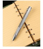 ปากกาอัลลอยด์อีดีซีไทเทเนียมพร้อมชุดปากกาเขียนอเนกประสงค์แบบพกพาปากกาเครื่องมือ EDC กลางแจ้ง