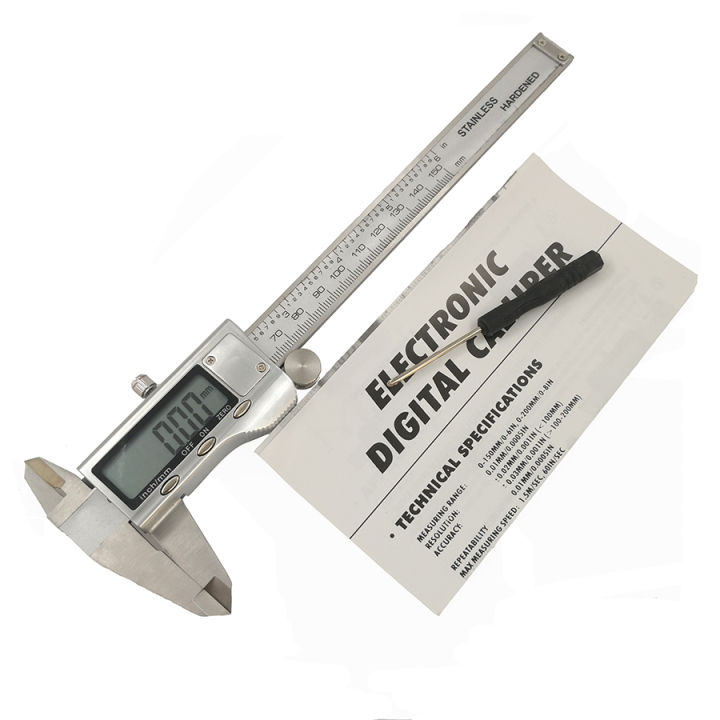 2021digital-vernier-caliper-stainless-steel-caliper-0-150mm-6-inch-0-01mm-digital-display-electronic-ruler-length-measuring-tools