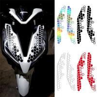 Motorcycle Stickers Self Adhesive Honeycomb Side Strip Body Bike Helmet Cool Decorative Motorbike Decoration Accessories Decals  Emblems