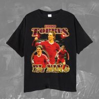 เสื้อยืด พิมพ์ลาย Liverpool Legend Fernando Torres สไตล์สเปน สําหรับผู้ชาย และผู้หญิงS-5XL