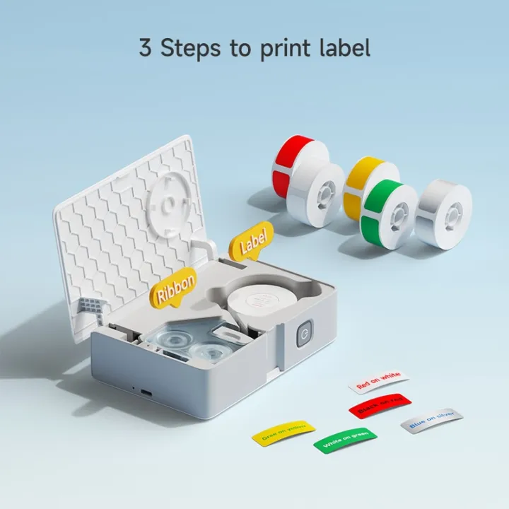 niimbot-เครื่องพิมพ์สติ๊กเกอร์บาร์โค้ดตัวถ่ายเทความร้อน-b18เครื่องพิมพ์ฉลากขนาดเล็กพร้อมริบบิ้นกระดาษสัตว์เลี้ยงสำหรับจัดเก็บครัวเรือนเชิงพาณิชย์