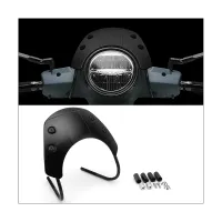 Motorcycle Sports Black Windscreen Windshield Visor Parts Accessories for VESPA GTS300 Super GTS 300 SUPER 2018 - 2022