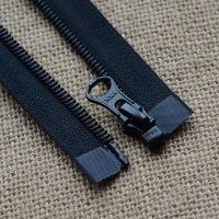 ✜ YKK single zipper 5 nylon single black zipper 50-170cm jacket placket nylon chain