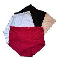 【YF】○☜❖  Oversized Waist Womens Panties High Rise PantiBamboo BriefsLace In Large Sizes