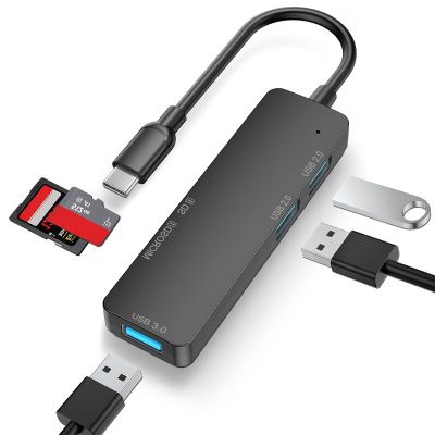 ชนิดฮับ USB C สำหรับ Macbook M1 Air Imac Xiaomi แล็ปท็อปที่สายเชื่อมต่อ USB ฮับอะแดปเตอร์เครื่องแยกอเนกประสงค์ Micro Sd/ เครื่องอ่านบัตร TF Feona