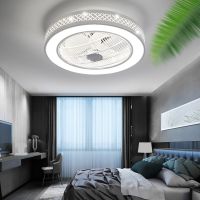 ceiling fan+lamp with dimming remote control for living room bedroom decor lighting ceiling fan with lights good sleep 110V/220V Exhaust Fans