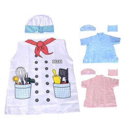 Kids Doctor Costume Doctor Chef Role Play Set Pretend Play Costume And Kit Doctor Scientist Chef Dress Up Costume for Kids enhanced