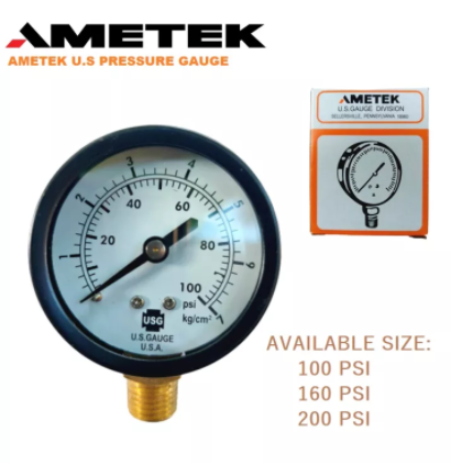 AMETEK PRESSURE GAUGE | Lazada PH