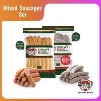 Belucky บีลัคกี้ Mixed Sausages (Debreziner+ Nurnburger )(Set 2 kg )