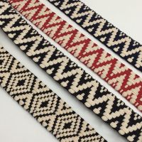 【hot】！ 1yard 4cm Weave Ethnic Webbing for diy Crafts Decoration Clothing Sewing Accessories Trim