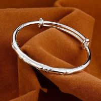 卍 LaoXianghe 9999braceletFestival new sterlingbracelet simple and young to send Valentines Day girlfriends gifts