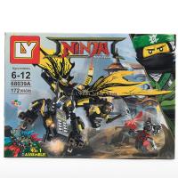 ProudNada Toys ของเล่นเด็กชุดตัวต่อเลโก้นินจา LY NINJA Masters of Spinjitzu 172 PCS 68039A