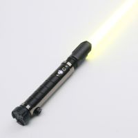 TXQSABER T-shield Lightsaber Metal Handle for Heavy Dueling 16 sets Soundfonts with Music Light Effective Change Laser Sword