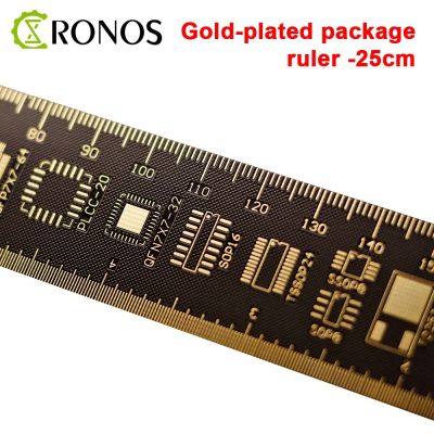 PCB Ruler For Electronic Engineers For Arduino Fans PCB Reference Ruler PCB Packaging Units 25CM